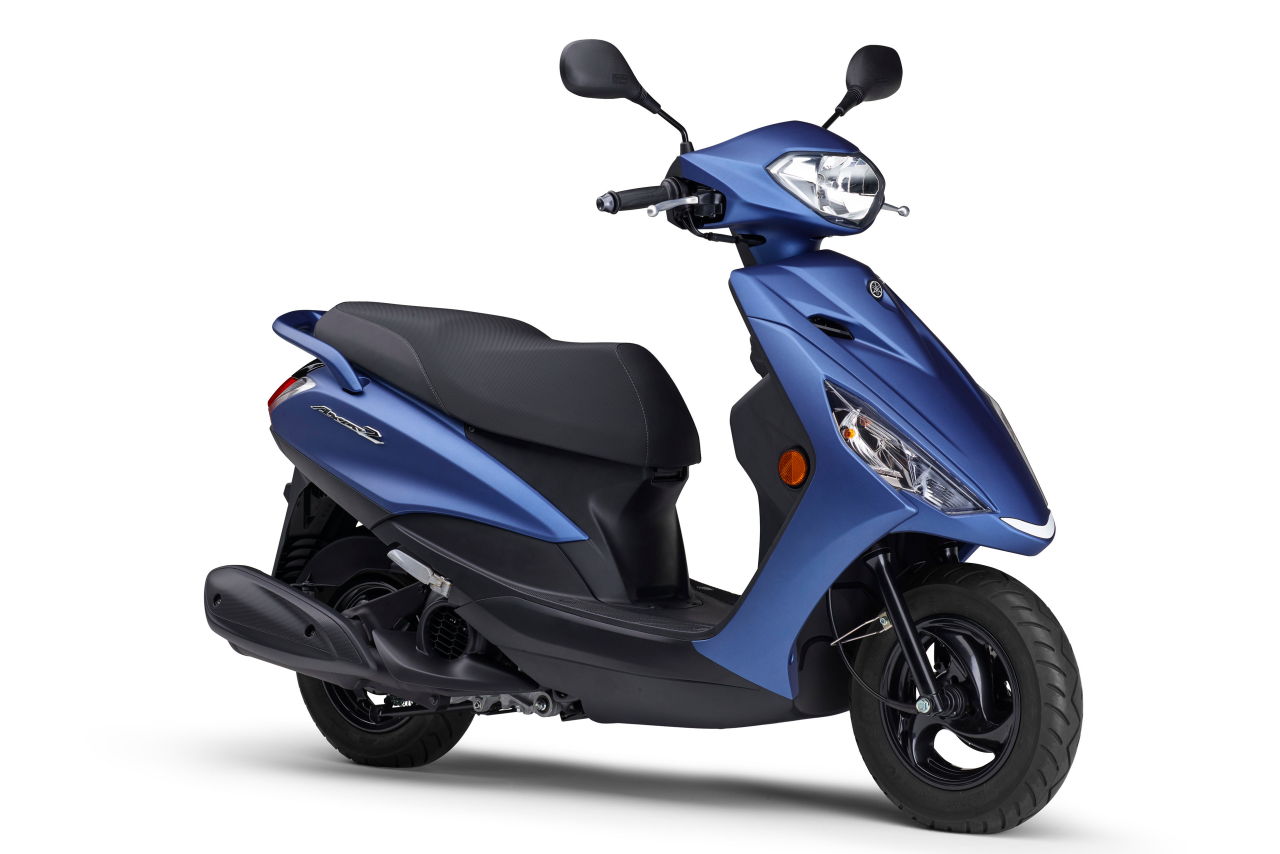 画像2: YAMAHA AXIS Z 2026年モデル 総排気量：124cc エンジン形式：空冷4ストSOHC2バルブ単気筒（8.3PS/7000rpm） シート高：770mm 車両重量：100kg 発売日：2026年3月31日 税込価格：29万2600円（白、青、暗灰、黒）