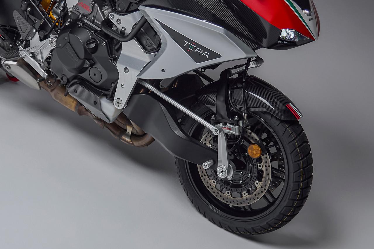 画像2: 最高速270km/hのアドベンチャー!? カワサキ製・H2エンジンを積んだビモータ「TESI H2 TERA」が2026年7月に発売
