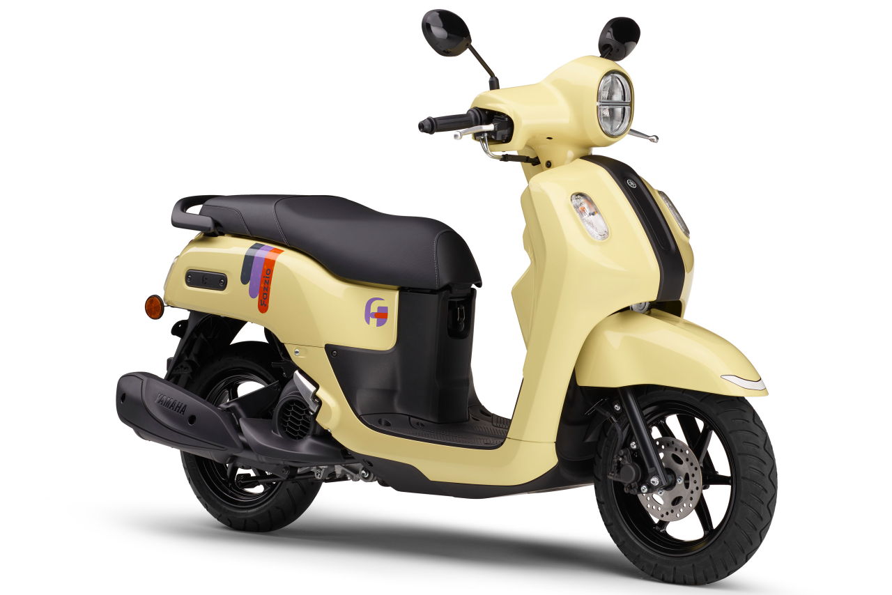 画像3: YAMAHA FAZZIO 2026年モデル 総排気量：124cc エンジン形式：空冷4ストSOHC2バルブ単気筒（8.3PS/6750rpm） シート高：765mm 車両重量：97kg 発売日：2026年4月24日 税込価格：36万8500円（緑、青、黄、黒）