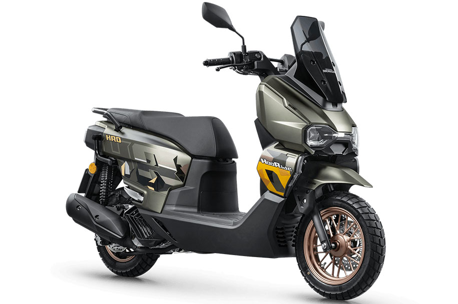 画像1: 【日本にも欲しい原2モデル!】ホンダ「Hoo Ride」はADV系とはひと味違うアドベンチャー・スクーター!【世界でがんばる!! 日本メーカーの珍車大図鑑 Vol.33】