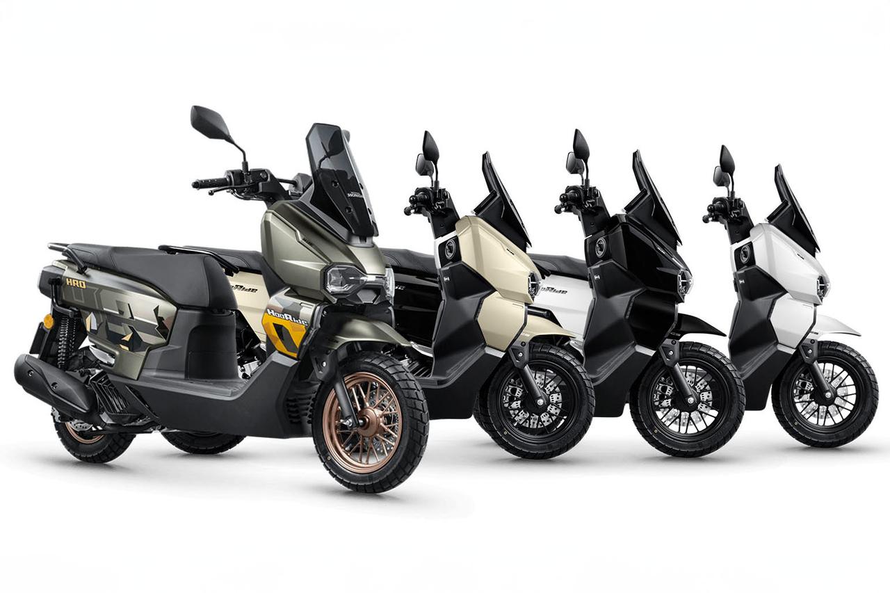 画像 : 35番目の画像 - 「【日本にも欲しい原2モデル！】ホンダ「Hoo Ride」はADV系とはひと味違うアドベンチャー・スクーター！【世界でがんばる!! 日本メーカーの珍車大図鑑 Vol.33】」のアルバム - webオートバイ