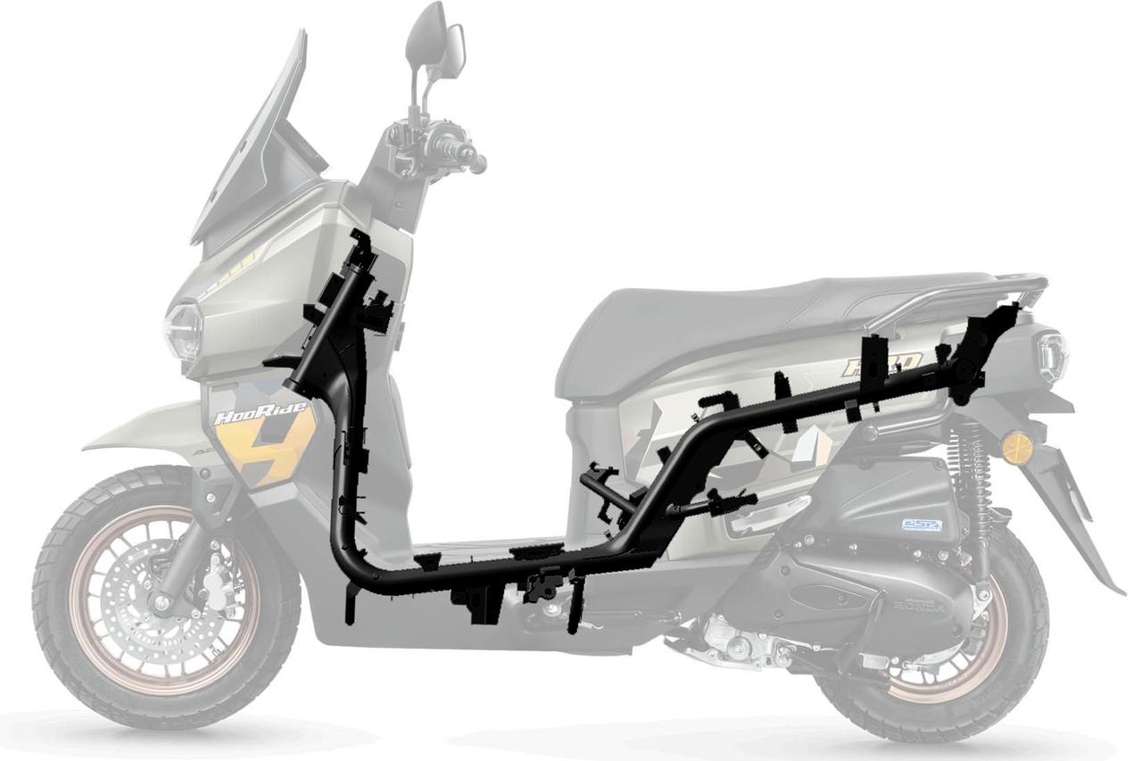 画像23: 【日本にも欲しい原2モデル!】ホンダ「Hoo Ride」はADV系とはひと味違うアドベンチャー・スクーター!【世界でがんばる!! 日本メーカーの珍車大図鑑 Vol.33】