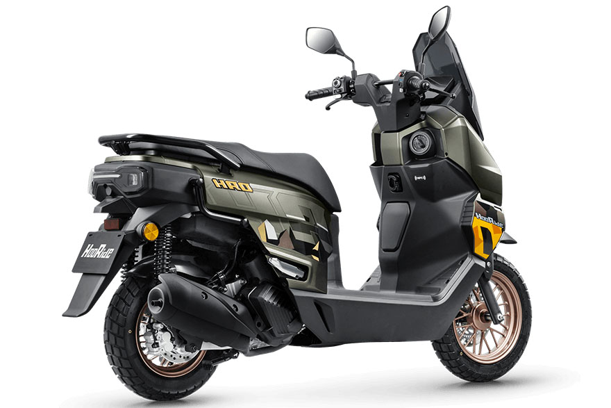 画像 : 2番目の画像 - 「【日本にも欲しい原2モデル！】ホンダ「Hoo Ride」はADV系とはひと味違うアドベンチャー・スクーター！【世界でがんばる!! 日本メーカーの珍車大図鑑 Vol.33】」のアルバム - webオートバイ