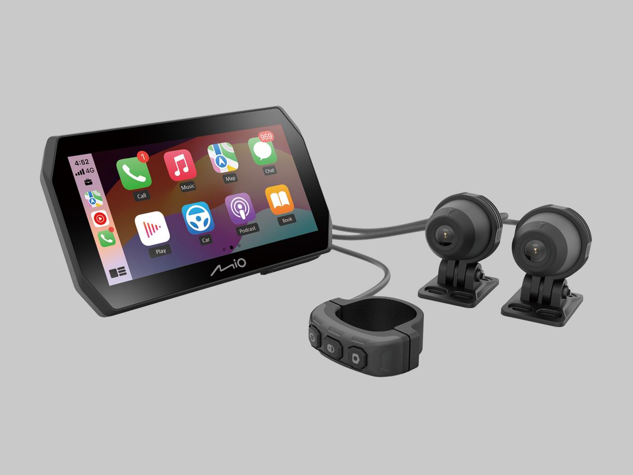 画像: ドライブレコーダー付きスマートモニター「MiVue MK50」|株式会社デイトナ