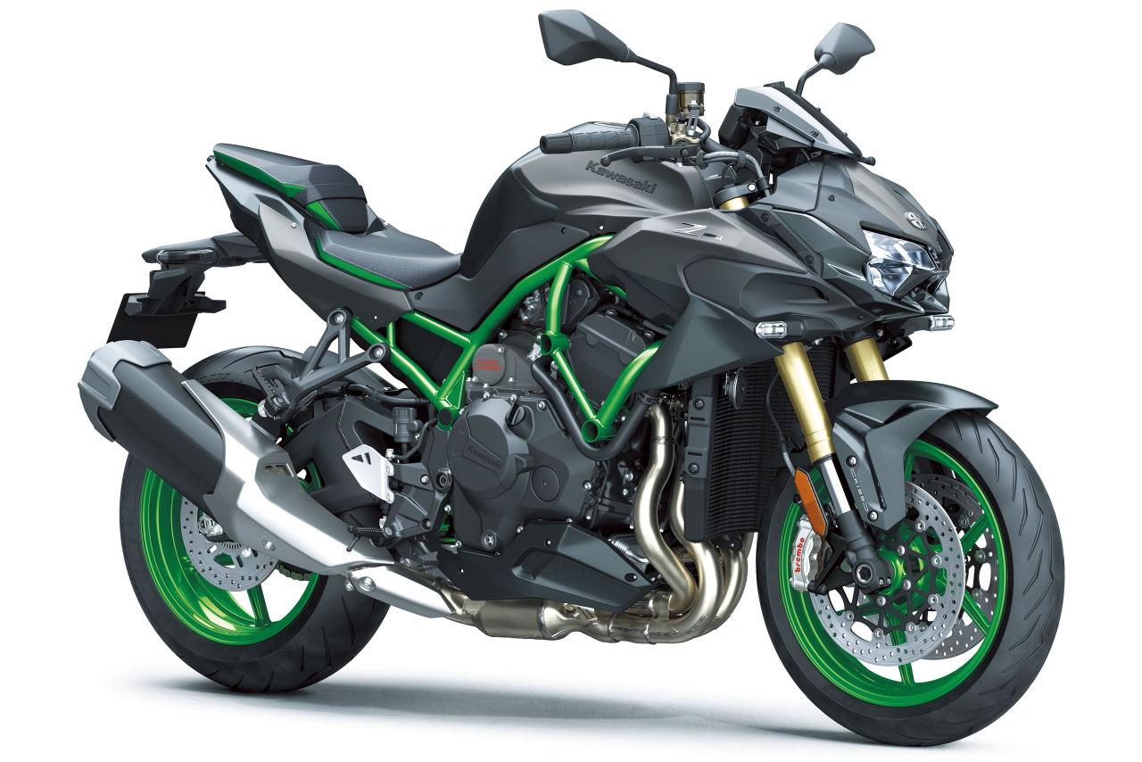 画像: 総排気量：998cc エンジン形式：水冷4ストDOHC4バルブ並列4気筒スーパーチャージャー シート高：830mm 車両重量：240kg／241kg（SP） 発売日：2024年9月15日／2025年9月27日（SP） 税込価格：205万7000円／247万5000円（SP） ※写真は「Z H2 SP」
