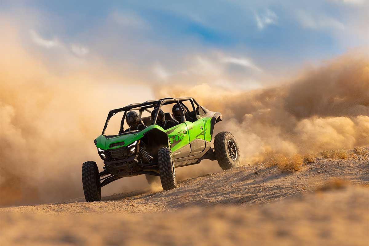 画像 : 27番目の画像 - 【画像32枚】カワサキ「TERYX4 H2」の写真を見る - webオートバイ
