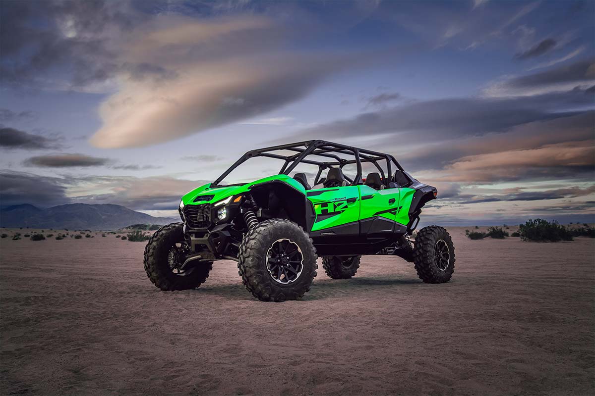 画像 : 25番目の画像 - 【画像32枚】カワサキ「TERYX4 H2」の写真を見る - webオートバイ