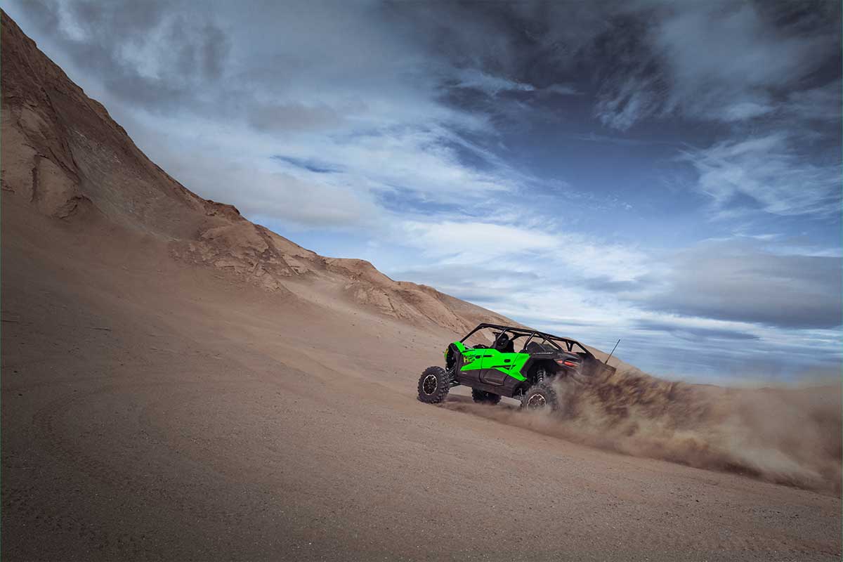 画像 : 5番目の画像 - 【画像32枚】カワサキ「TERYX4 H2」の写真を見る - webオートバイ