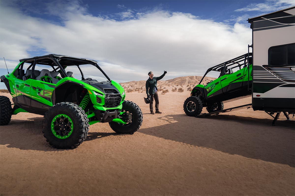 画像 : 17番目の画像 - 【画像32枚】カワサキ「TERYX4 H2」の写真を見る - webオートバイ