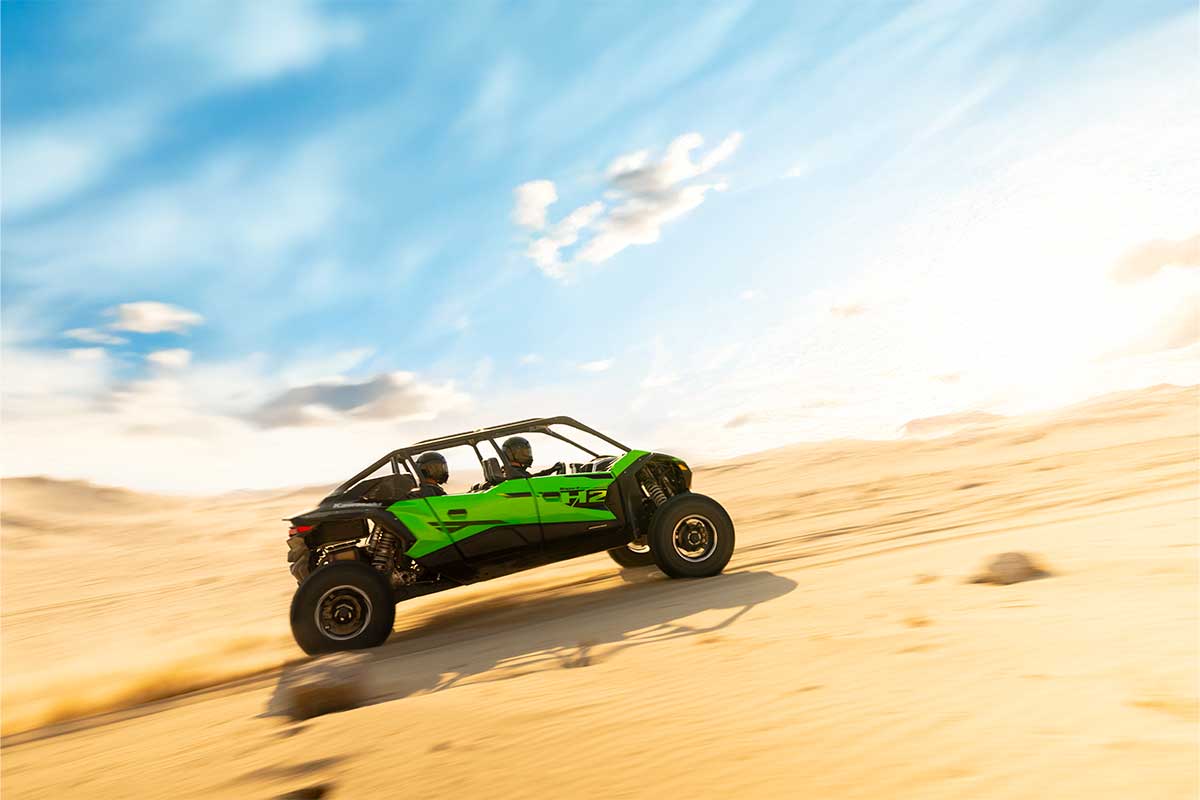画像 : 14番目の画像 - 【画像32枚】カワサキ「TERYX4 H2」の写真を見る - webオートバイ