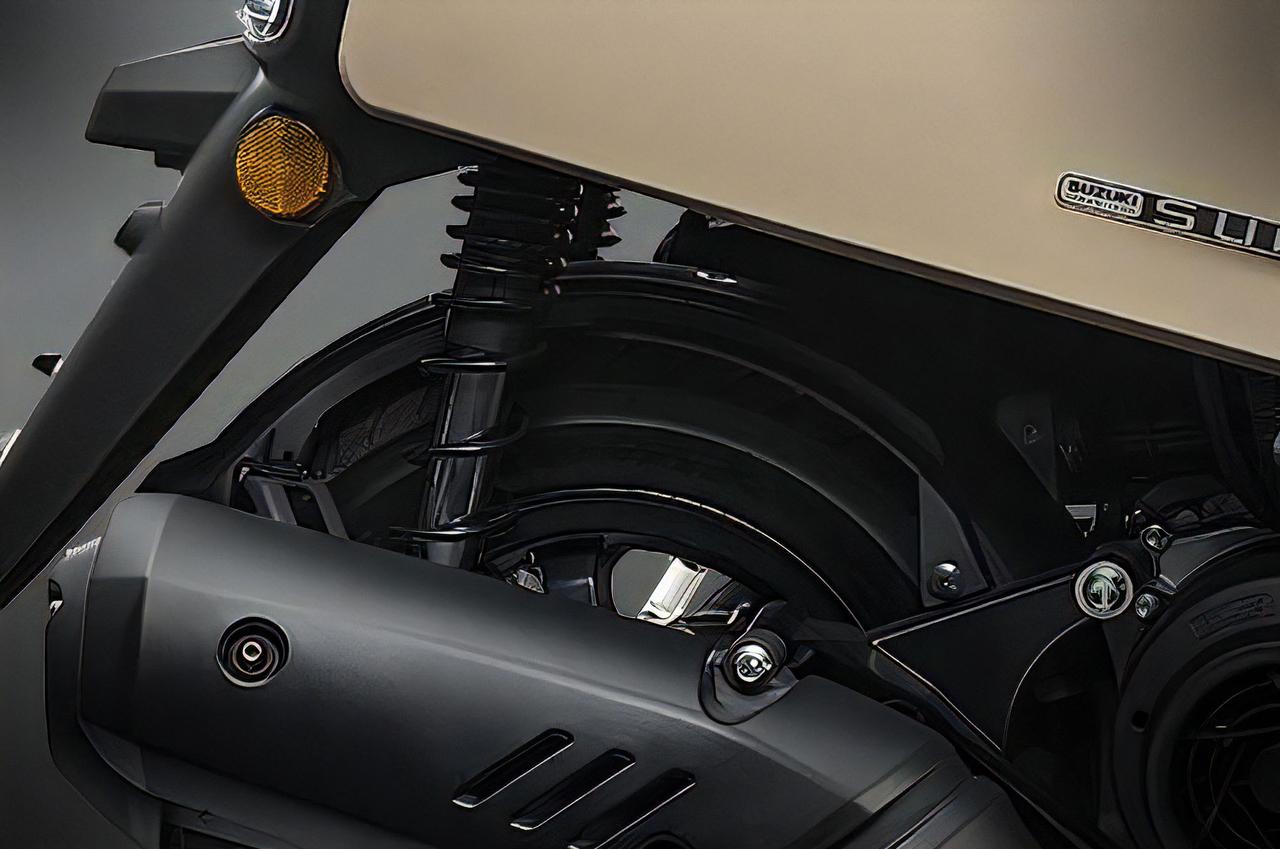 画像5: 【軽自動車のエッセンスを取り入れたスクーター】スズキ「SUI」は愛らしいカクカクフォルムのネオレトロ【世界でがんばる!! 日本メーカーの珍車大図鑑 Vol.34】