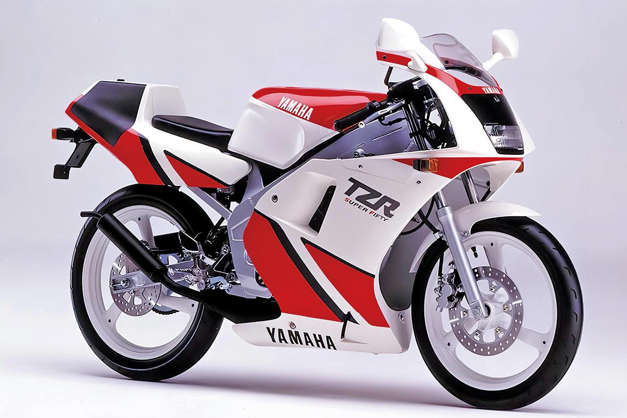 画像: YAMAHA TZR50 1990年 当時価格：26万9000円
