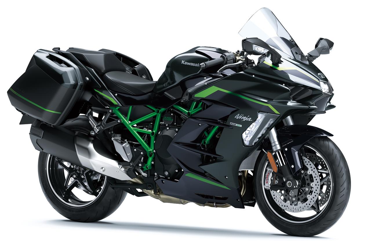 画像 : 1番目の画像 - 【写真5枚】カワサキ「Ninja H2 SX SE」 - webオートバイ