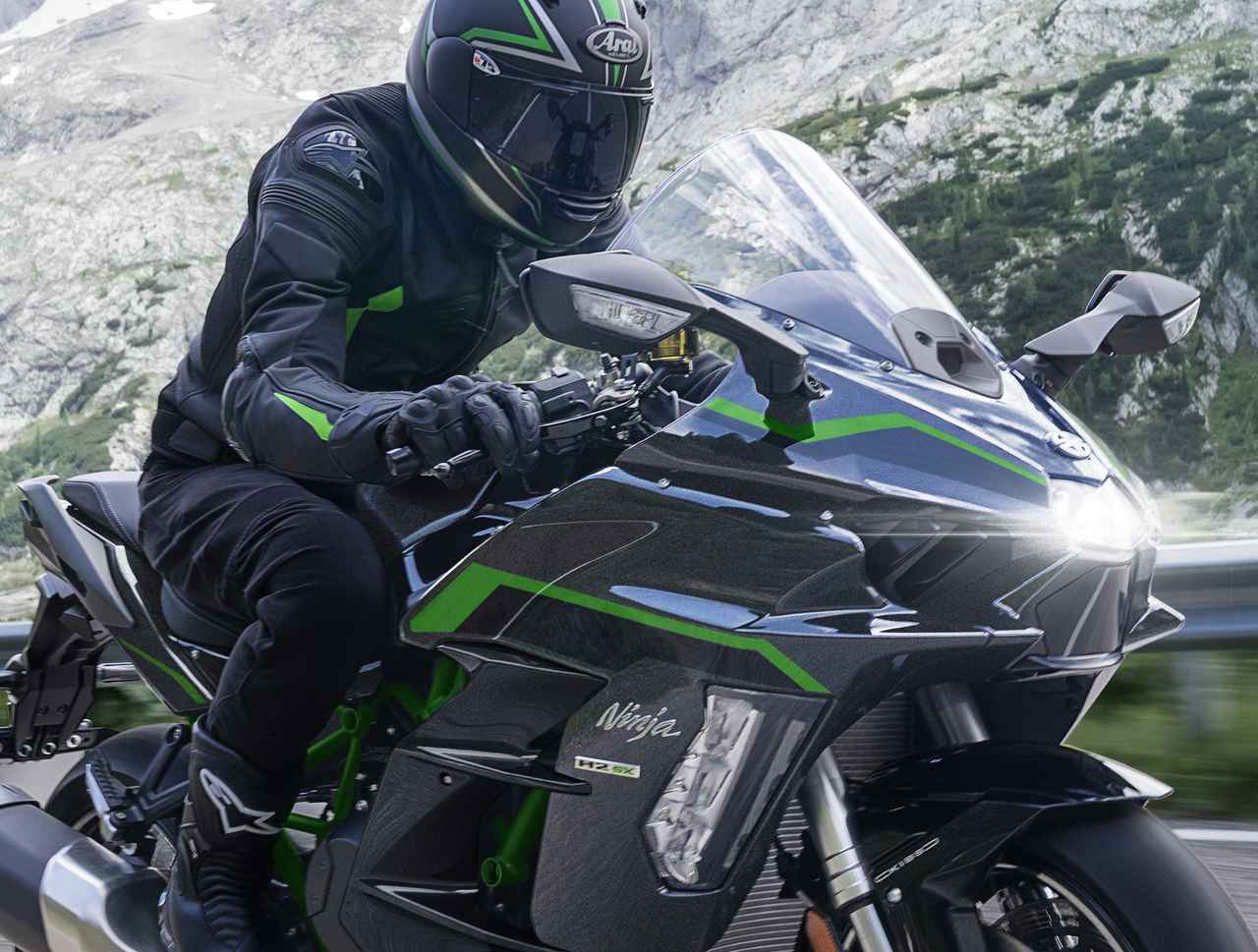 画像: カワサキ「Ninja H2 SX SE」2026年モデル発表｜スマホ連携機能を強化！ カラーとグラフィックも一新 - webオートバイ