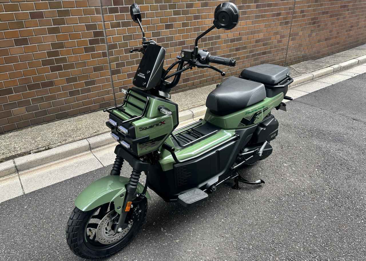 画像 : 3番目の画像 - 【写真51枚】ホンダ「スクエアX125」 - webオートバイ