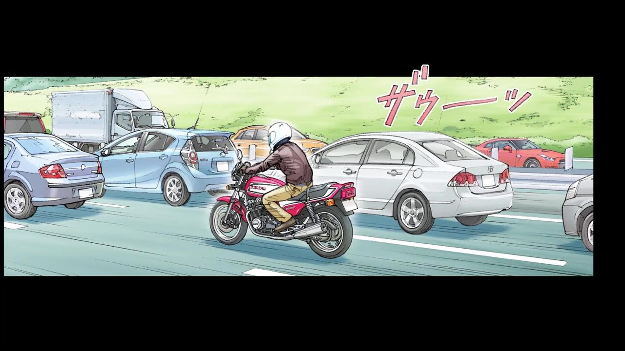 画像 : 2番目の画像 - 「本物のサウンドと東本昌平の漫画『RIDE』の世界が交差する……漫画動画の毎週配信を開始！ Rurikoも声優デビューのエピソード1はRG250Г／CB750F」のアルバム - webオートバイ