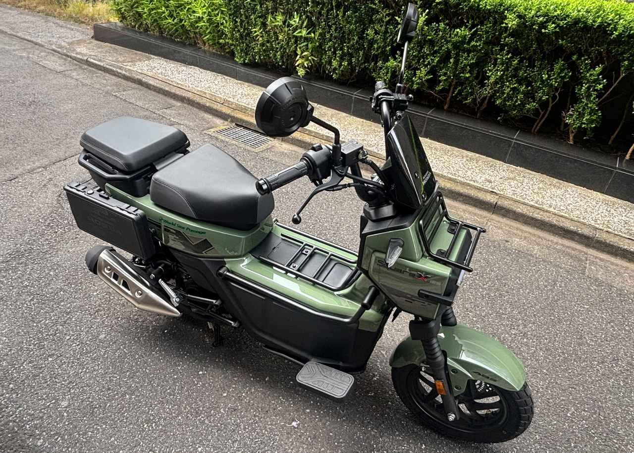 画像 : 6番目の画像 - 【写真51枚】ホンダ「スクエアX125」 - webオートバイ