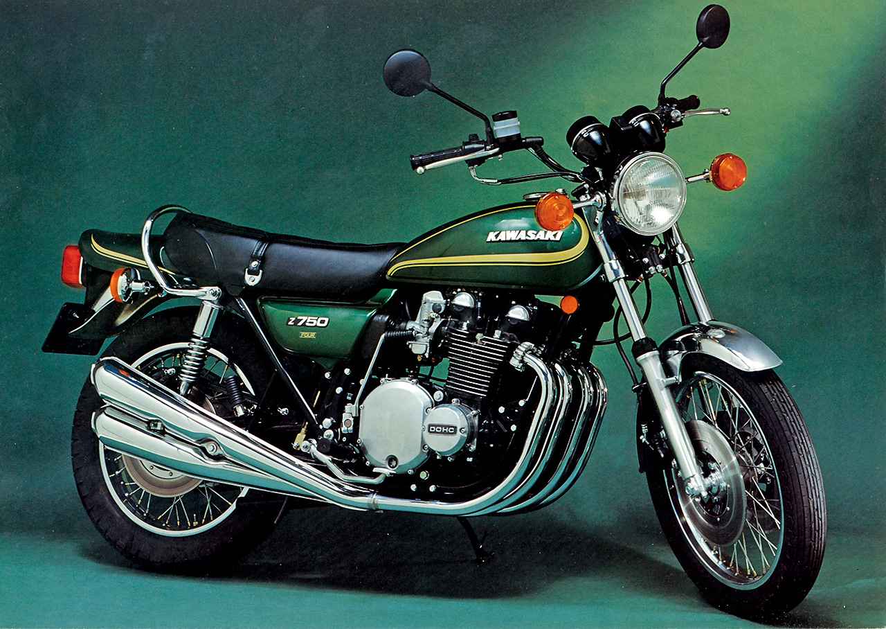 画像: KAWASAKI Z750 FOUR 1978年 当時価格：49万5000円