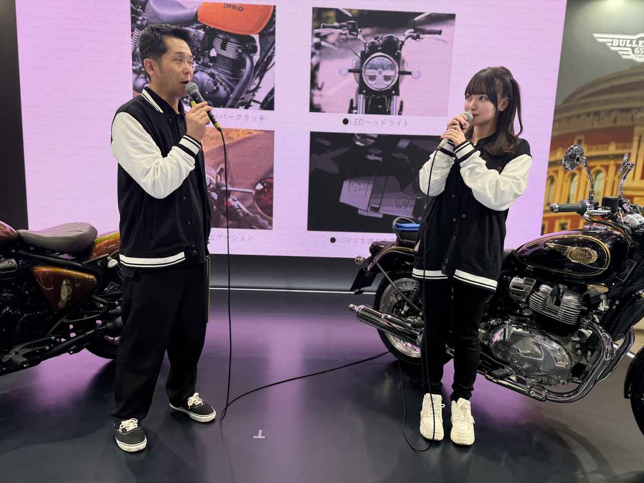 画像: 2026年の東京モーターサイクルショーではロイヤルエンフィールドのブースにて、3日間ステージでトークショーをさせていただきました。