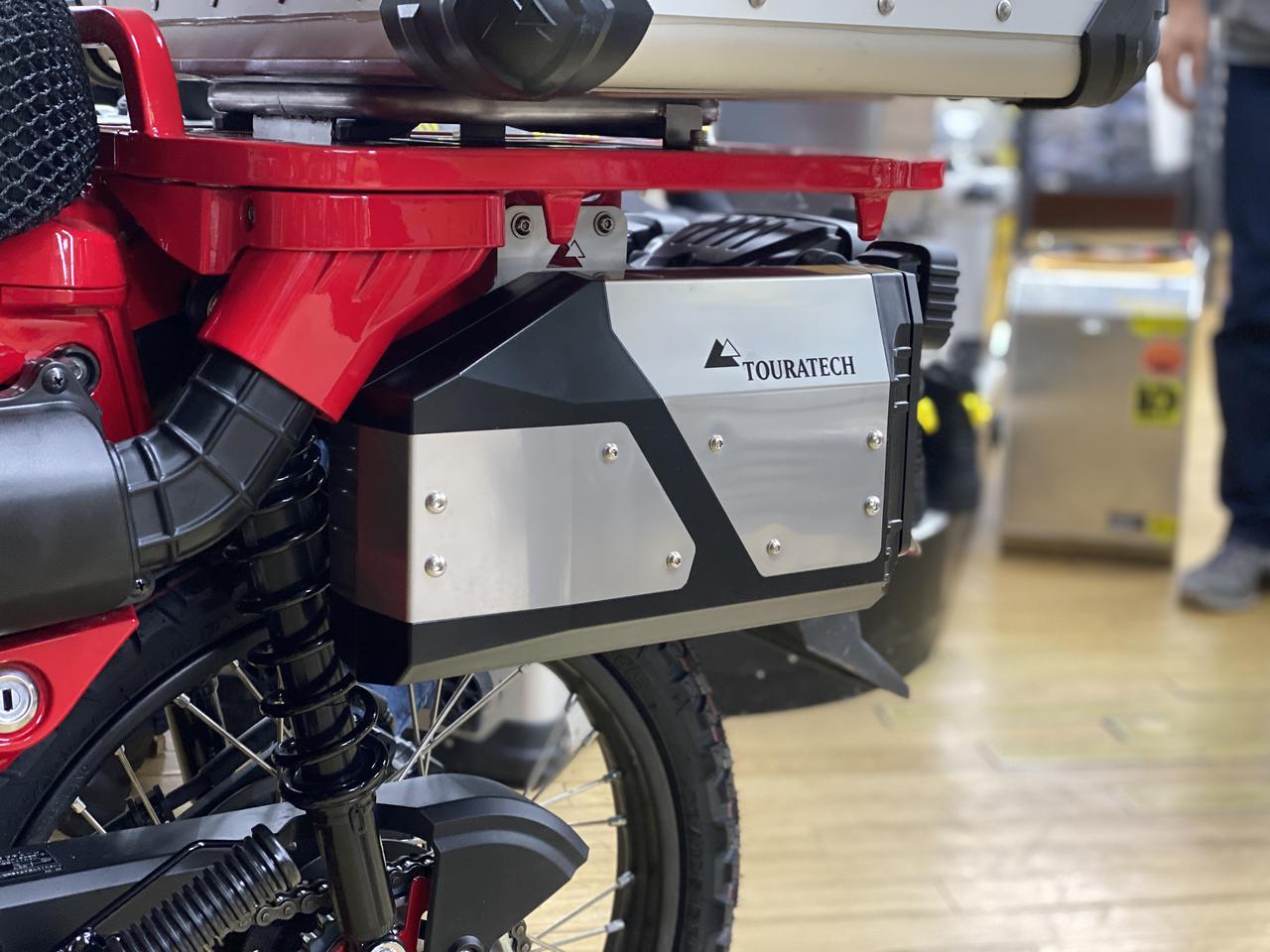 画像: 工具満載で林道行こう。CT125ハンターカブ専用ツールボックス - webオートバイ