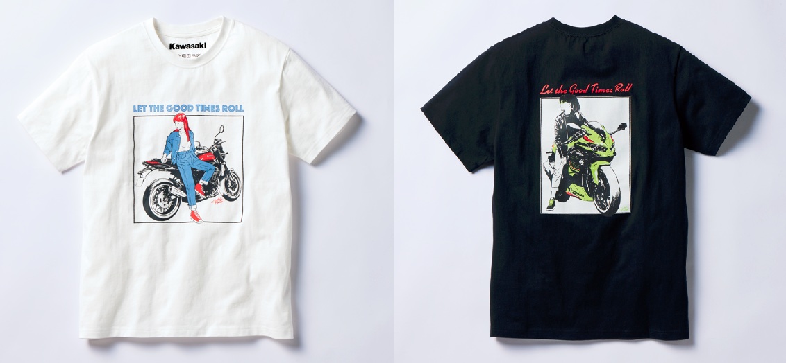 画像 : 10番目の画像 - 【画像11枚】カワサキプラザ“Tシャツフェア”に登場の「Z900RS墨染めTシャツ」ほか - webオートバイ