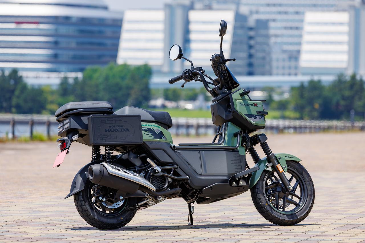 画像14: 【独占試乗】ホンダ「スクエアX」インプレ｜国内初試乗！ いま話題沸騰の“カクカクズーマー”国内上陸1号車に電撃試乗