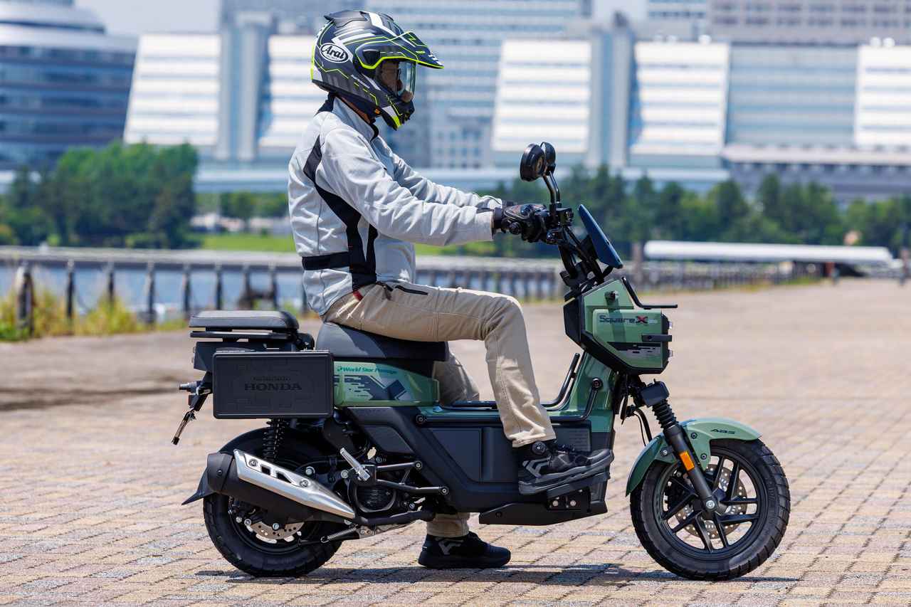 画像9: 【独占試乗】ホンダ「スクエアX」インプレ｜国内初試乗！ いま話題沸騰の“カクカクズーマー”国内上陸1号車に電撃試乗