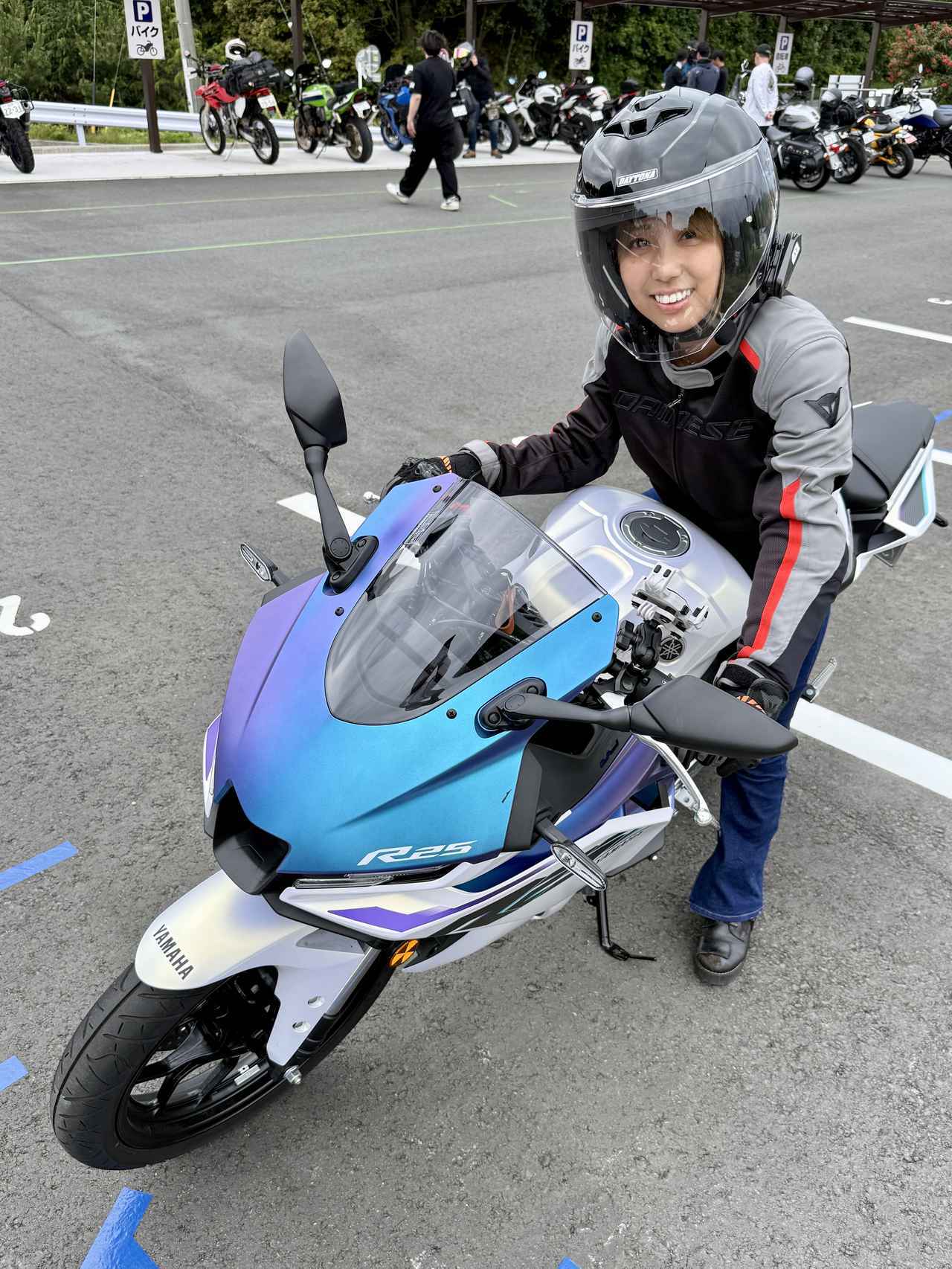 画像: ヤマハのYZF-R25に乗って、Reso Pilot PROの実力を試してみました。