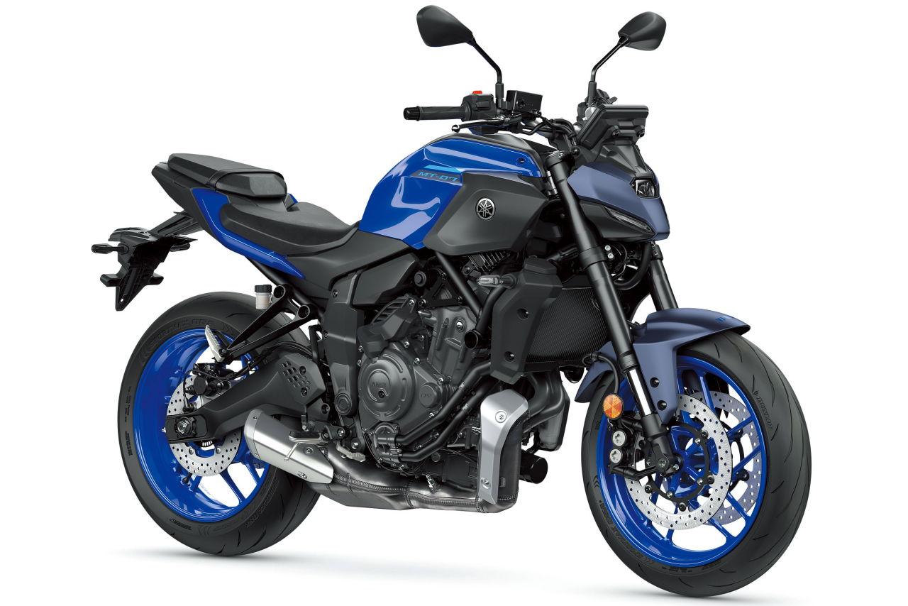 画像: 総排気量:688cc エンジン形式:水冷4ストDOHC4バルブ並列2気筒 シート高:805mm 車両重量:183kg/187kg(Y-AMT) 発売日:2025年2月26日 税込価格:96万8000円/105万6000円 ※写真は「MT-07」