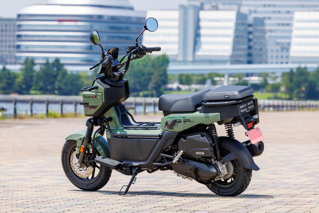 画像 : 5番目の画像 - 【写真42枚】ホンダ「スクエアX」 - webオートバイ