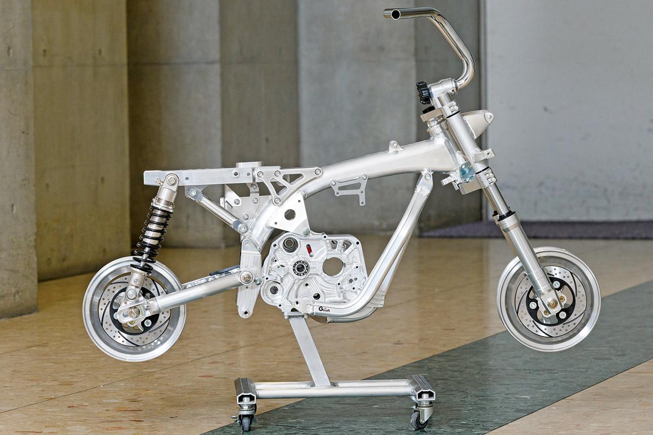 画像: 50ccモンキー用・新作アルミフレーム