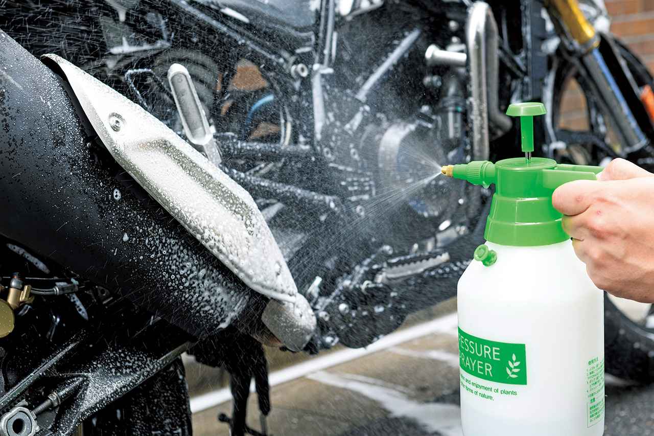 画像 : 11番目の画像 - 【写真29枚】自作アイテム＆100均グッズ洗車大作戦 - webオートバイ