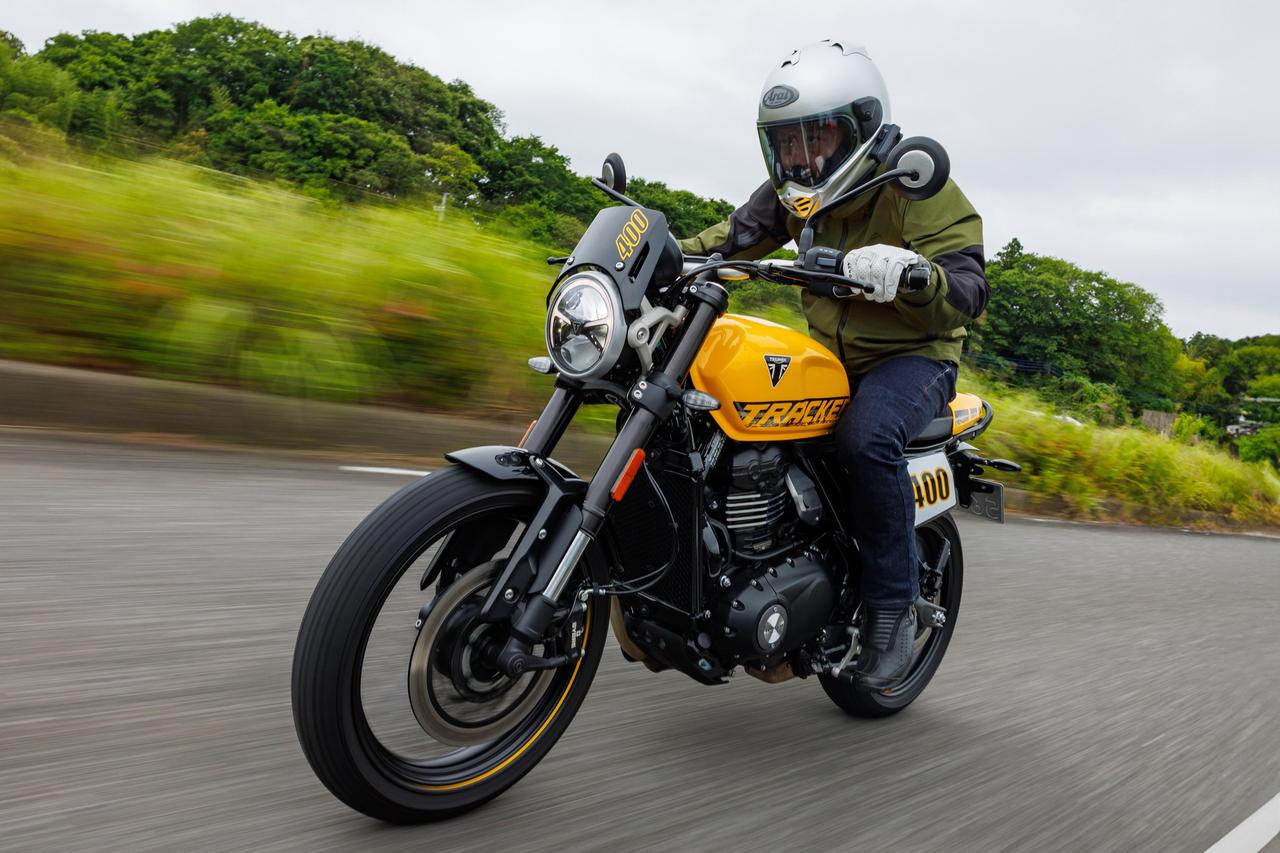 画像 : 7番目の画像 - 【写真19枚】トライアンフ「スラクストン400」「トラッカー400」 - webオートバイ