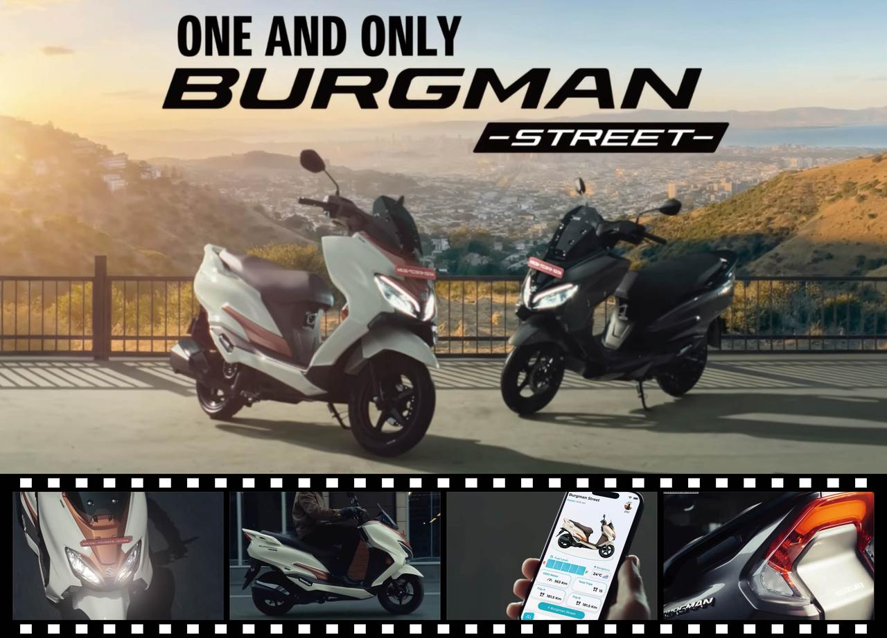 画像: 次のバーグマンストリート125EXはこうなる⁉︎ 日本発売も期待したい125ccスクーター新型『BURGMAN STREET』はスマートキーやスマホ連携で大幅アップデートか⁉︎【スズキのバイク！の動画ニュース】 - webオートバイ
