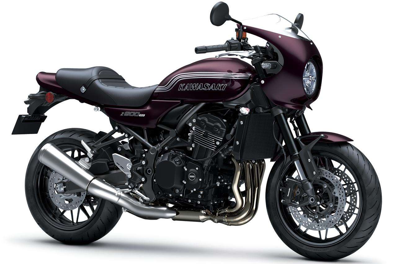 画像: KAWASAKI Z900RS CAFE 2027年モデル 総排気量:948cc エンジン形式:水冷4ストDOHC4バルブ並列4気筒 シート高:820mm 車両重量:218kg 発売日:2026年8月1日(土) 税込価格:154万円