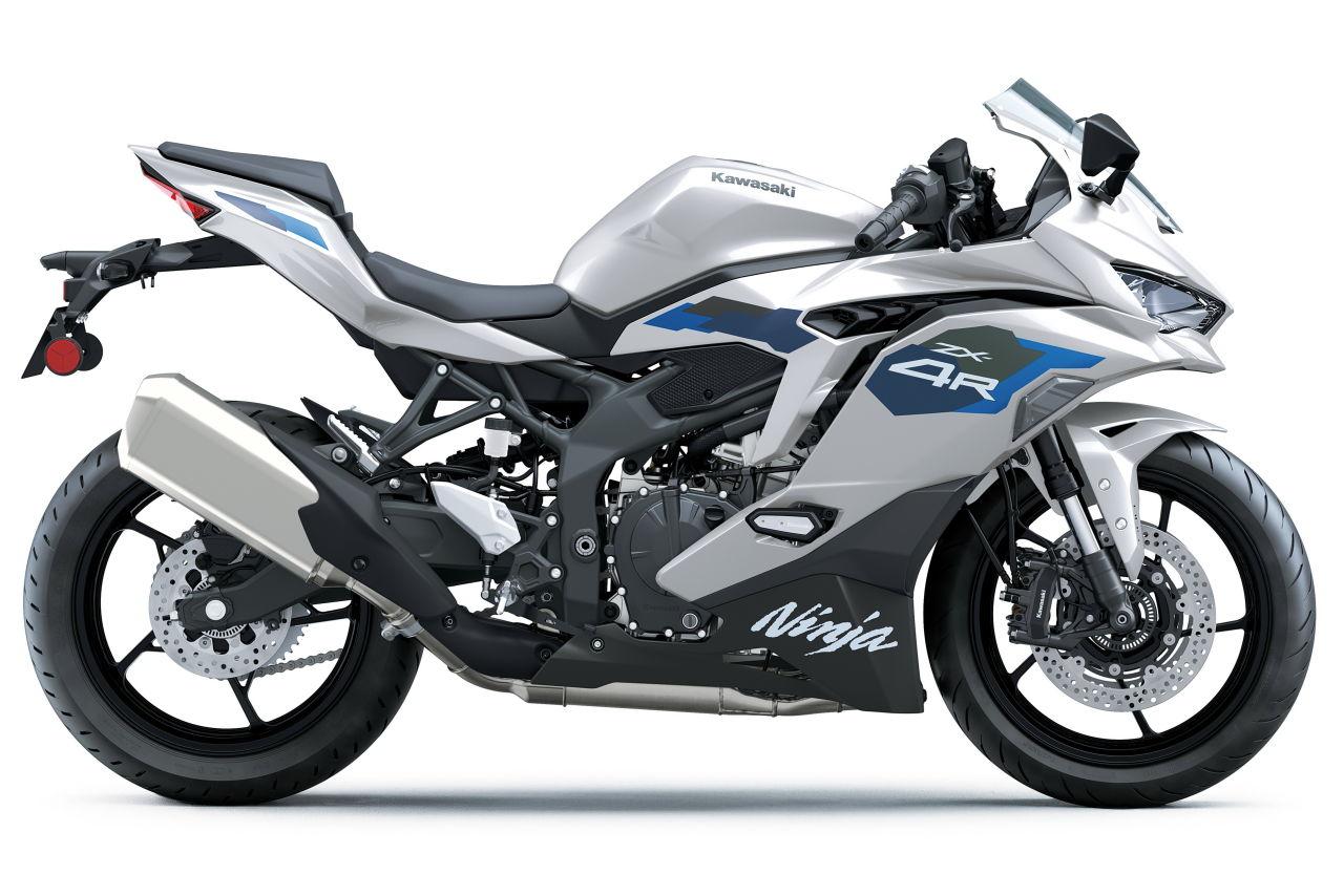 画像: Ninja ZX-4R SE ギャラクシーシルバー (SL1)
