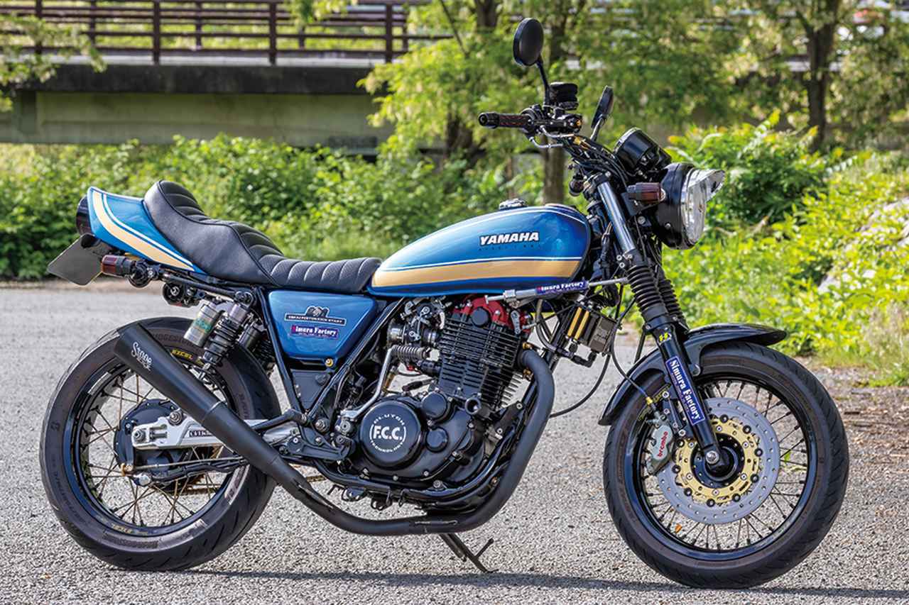 画像: STAGE-1 SR400(ヤマハ SR400)インパクト大の既存イメージ払拭フルカスタムSR【Heritage&Legends】 - webオートバイ