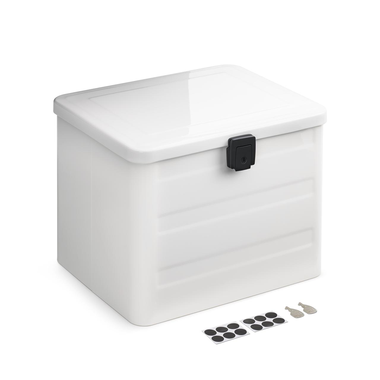 画像: ラゲージボックス ホワイト GEAREV ●1万8150円