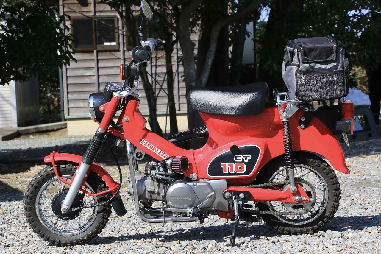 画像3: HONDA SUPER CUB OWNER:今村謙吾(51) カブヌシ歴:15年 他に所有しているバイク:YAMAHA WR250R、KAWAWASAKI KLX125、etc.