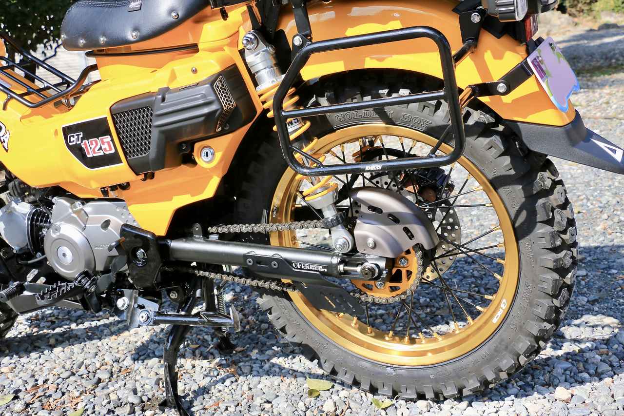画像2: 他の人がやっていないオフロードテイスト強めなCT125カスタム
