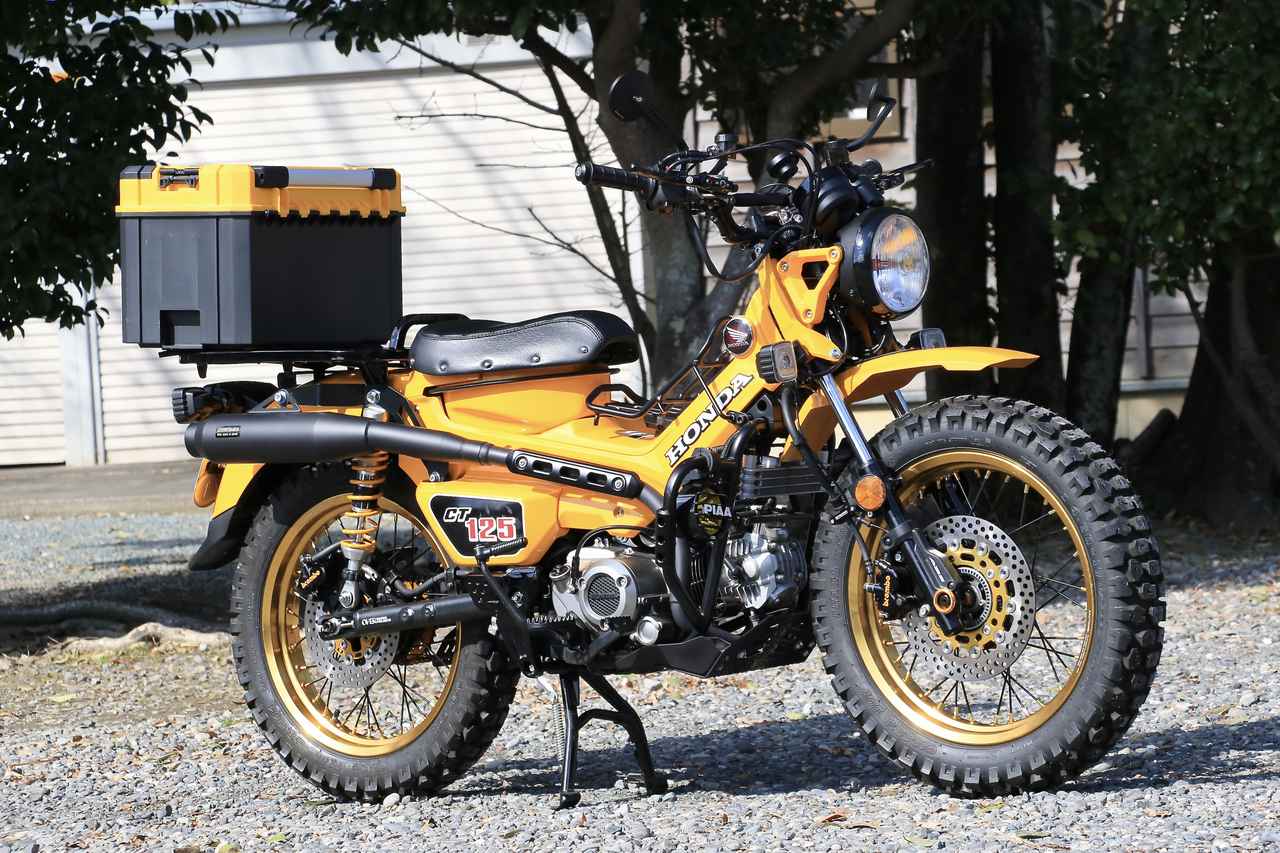 画像1: HONDA CT125 HUNTER CUB(2023) OWNER:ギャバン(30) カブヌシ歴:3年 他に所有しているバイク:HONDA VT250Fインテグラ、モンキー125、YAMAHA SEROW250