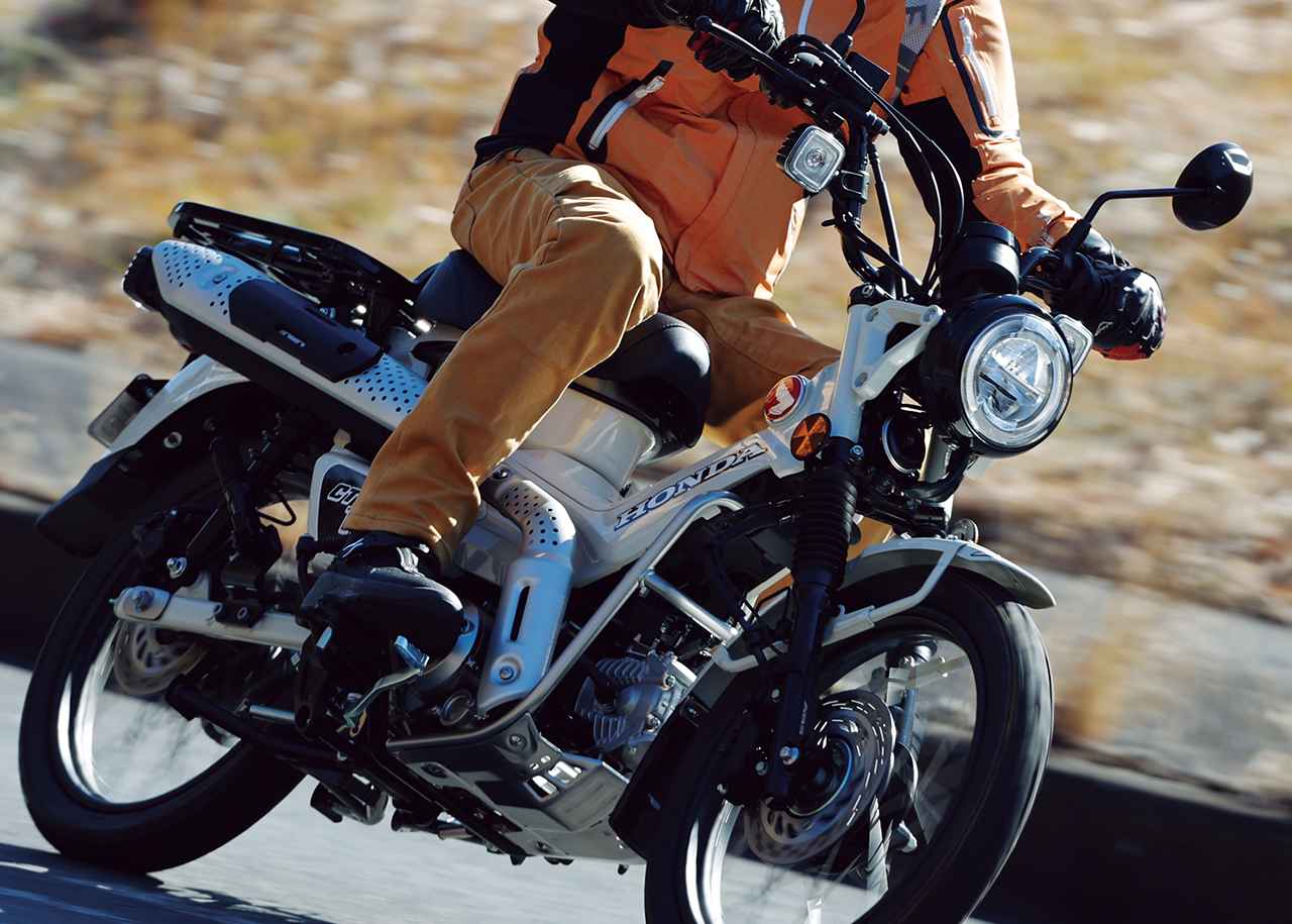 画像: ホンダ「CT125・ハンターカブ」インプレ(2025年) - webオートバイ