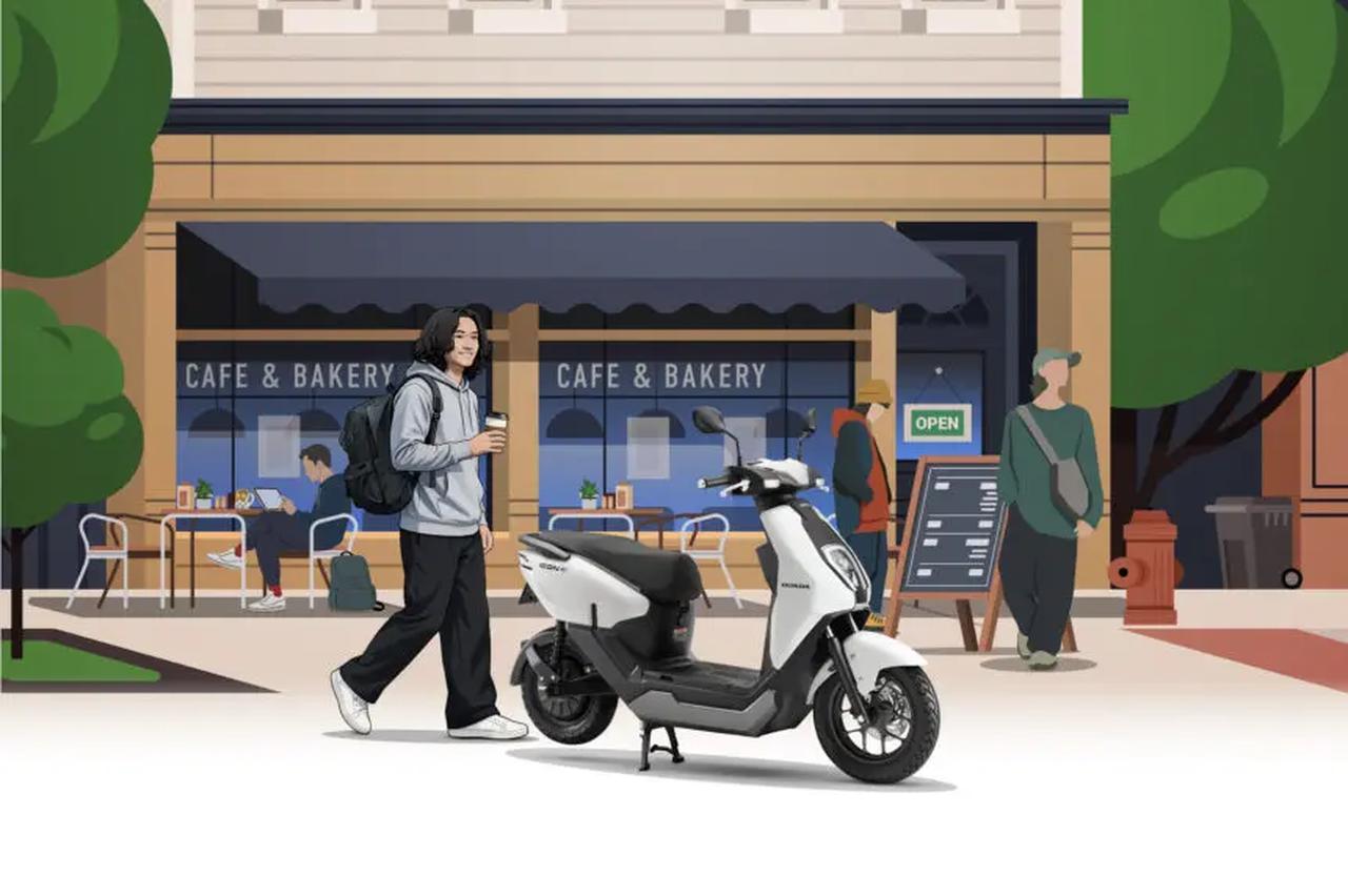 画像: ホンダ『ICON e: (アイコンイー)』は26Lのシート下収納スペースありで充電もラク!【Honda2026新車ニュース】 - webオートバイ