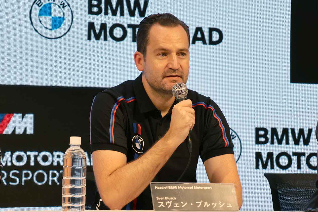 画像: BMW Motorrad Motorsport Head スヴェン・ブルッシュ氏