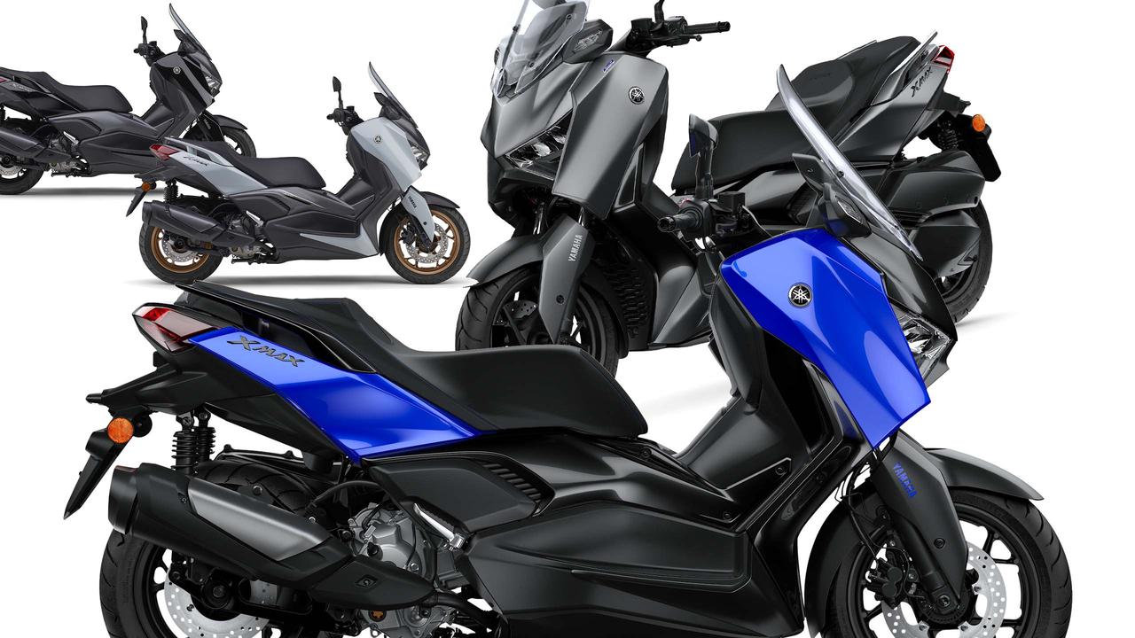 画像: スポーティなのに実はレースブルー初採用! ヤマハ「XMAX」の2026年ニューカラーは金属的な質感のダークグレーも登場、7月7日発売 - webオートバイ