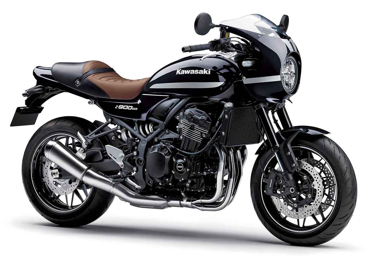 画像: KAWASAKI Z900RS CAFE 2022年 カラーは「メタリックディアブロブラック」