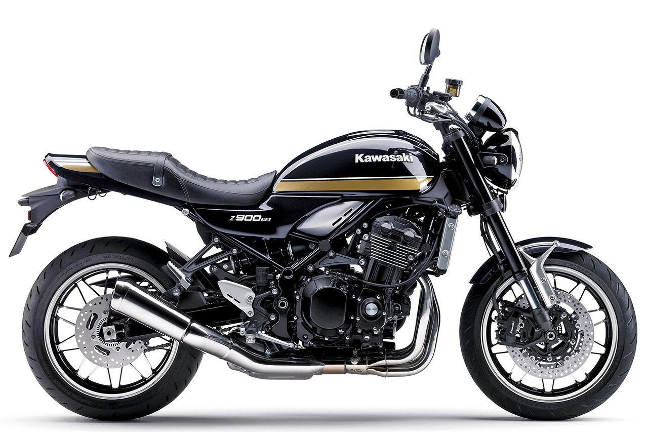 画像: KAWASAKI Z900RS SE 2022-2023年 カラーは「メタリックデイアブロブラック」