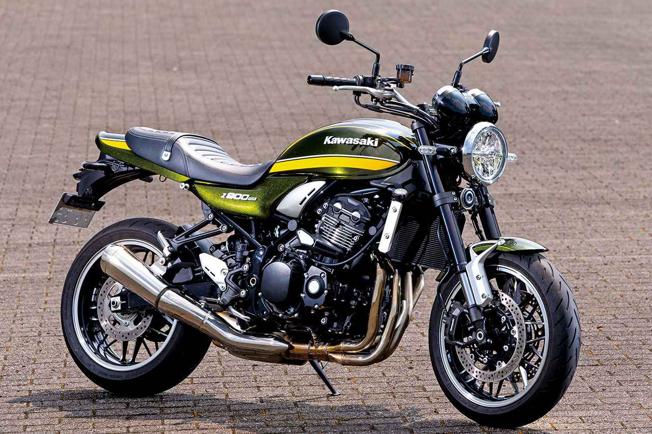 画像: KAWASAKI Z900RS 2020-2021年 カラーは「キャンディトーングリーン」