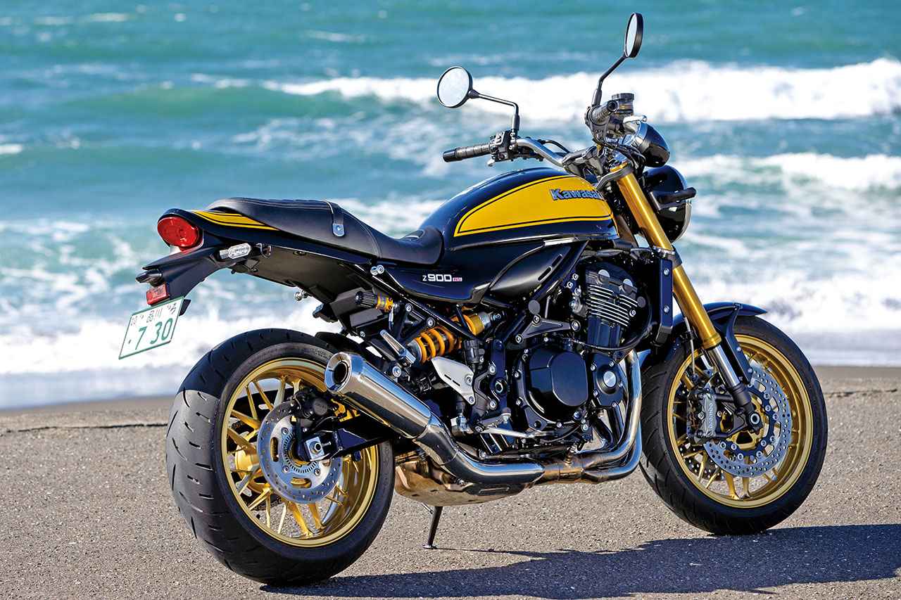 画像: KAWASAKI Z900RS SE 2022-2024年 カラーは「メタリックデイアブロブラック」