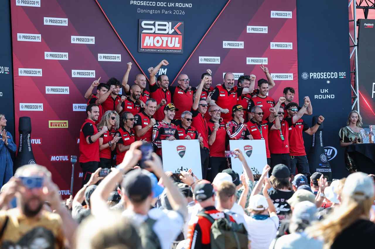 画像: チームとマニファクチャラーズでタイトルを獲得したAruba.it Racing - Ducati © Dorna WSBK Organization Srl, 2026